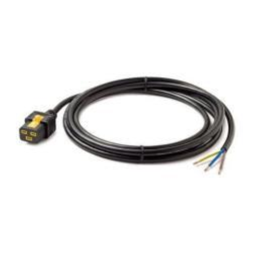 APC - Cavo di alimentazione - IEC 60320 C19 a cablaggio 3 fili - 240 V c.a. V - 16 A - 3 m - nero - per P/N: SMT2200I-AR, SMT2200R2I-AR, SMT3000I-AR, SMT3000R2I-AR, SRT1500XLI, SRT2200XLI-KR